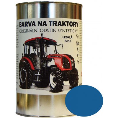 U PEPÁNKA s.r.o. Barvy na traktory Zetor Originální odstín MODRÁ SVĚTLÁ lesklá, Syntetická 1kg – Zboží Mobilmania