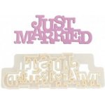Vykrajovátko plastové - JUST MARRIED – Hledejceny.cz