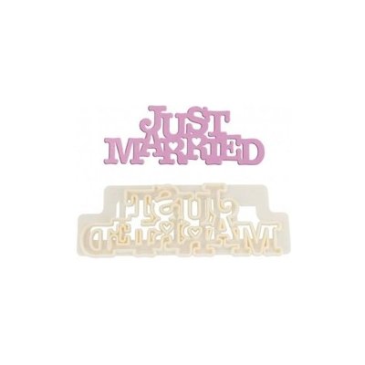 Vykrajovátko plastové - JUST MARRIED – Hledejceny.cz