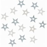 Dřevěné hvězdy šedé 2cm Set 24ks – Hledejceny.cz