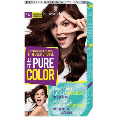 Schwarzkopf Pure Color barva na vlasy Čokoládová Pralinka 5.6, 60 ml od 117  Kč - Heureka.cz