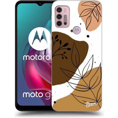 Pouzdro Picasee silikonové Motorola Moto G30 - Boho style černé – Zboží Mobilmania