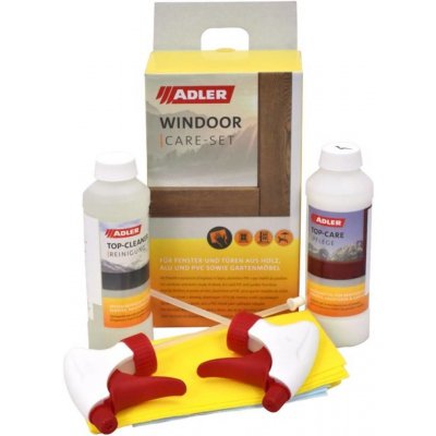 Adler Windoor Care-Set Pečující sada na okna a dveře 500 ml – Zboží Dáma