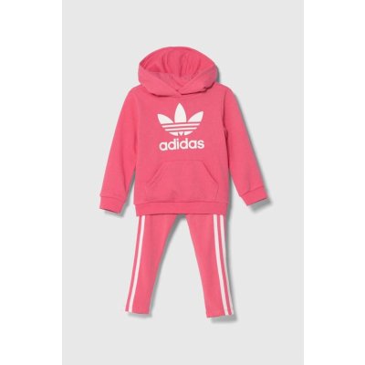 adidas Originals dětská tepláková souprava IR6905 růžová