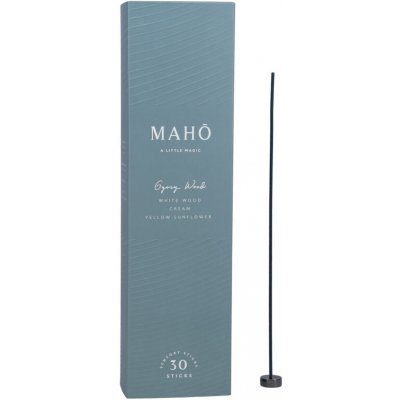 MAHŌ MAHO vonné tyčinky + stojánek Gypsy wood 30 ks – Hledejceny.cz