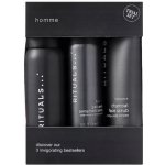 Rituals The Ritual Of Homme sprchová pěna 50 ml + antiperspirant 50 ml + čisticí peeling 70 ml dárková sada – Sleviste.cz