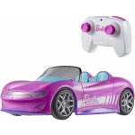 Mattel Hot Wheels RC Barbie růžový kabriolet – Zboží Mobilmania