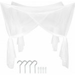 tectake 401729 moskytiéra nad jedno- nebo dvojpostel - bílá – Zbozi.Blesk.cz