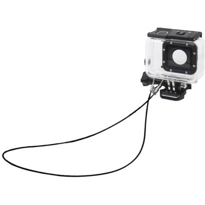 ROLLIN Jistící lanko pro kamery GoPro se šroubem - černé GO_6763 – Zboží Živě