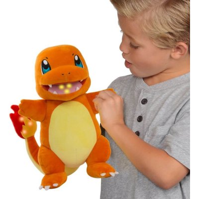 ORBICO Jazwares Interaktivní plyš Pokémon Charmander – Zboží Dáma