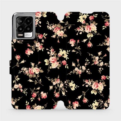 Mobiwear - Realme 8 - VD02S Květy na černé – Zboží Živě