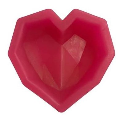 Cesil Silikonová forma Diamantové srdce 6,2 cm – Zboží Mobilmania