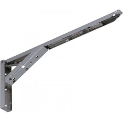 DOMAX konzola skládací WSC350 350x135 mm chromovaná DMX5902 – Hledejceny.cz