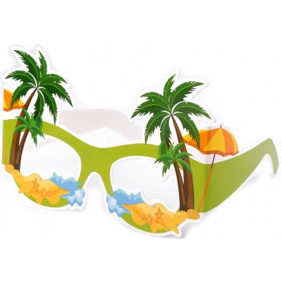 Prima-obchod Párty brýle, barva 2 zelená sv. palma – Zboží Mobilmania
