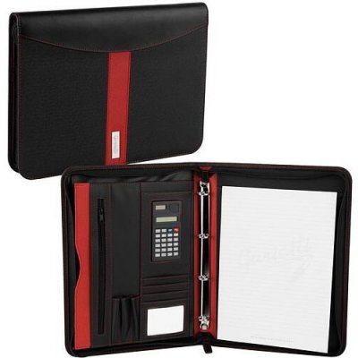 Obchodní složka/diplomatka EASY Guriatti LUGO A4-B-09-G, černo-červená – Zboží Živě