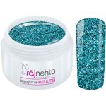 Ráj nehtů Barevný UV gel MULTI GLITTER 5 ml – Zboží Mobilmania