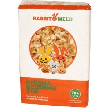 Rabbit&Weed Hrubá TOP hobliny 1,5 kg, 70 l