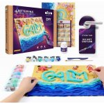 Okto lettering výtvarný set malování hmotou Calm 30 × 40 cm – Hledejceny.cz