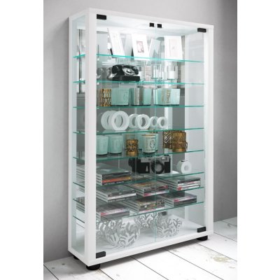 VCM Lumo Mini se zrcadlem včetně LED osvětlení bílá – Sleviste.cz