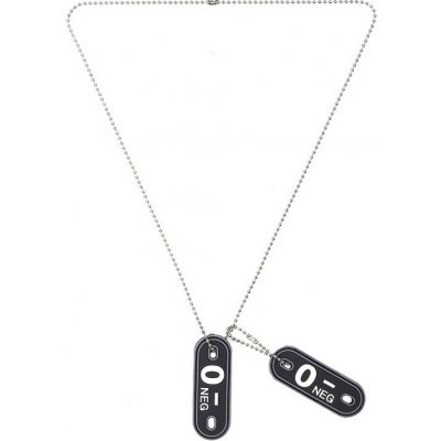 101 INC PVC "psí známky" s krevní skupinou 0- negativní – Sleviste.cz