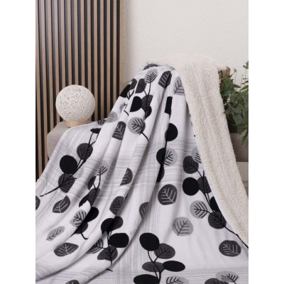 MKLuzkoviny.cz Beránková deka mikroplyš Hasana šedé 150x200 – Sleviste.cz