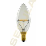 Segula 55250 LED svíčka horizontální vlákno čirá E14 1,5 W 10 W 90 Lm 2.200 K – Hledejceny.cz