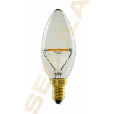 Segula 55250 LED svíčka horizontální vlákno čirá E14 1,5 W 10 W 90 Lm 2.200 K – Hledejceny.cz