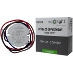 Vstupní napájecí zdroj FI60 pro LED pásky 45W 12V 3,75A Hermetický IP67 Ecolight – Hledejceny.cz