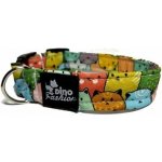 Dinofashion Obojek Cats š.2.5 cm 45 cm – Zboží Mobilmania