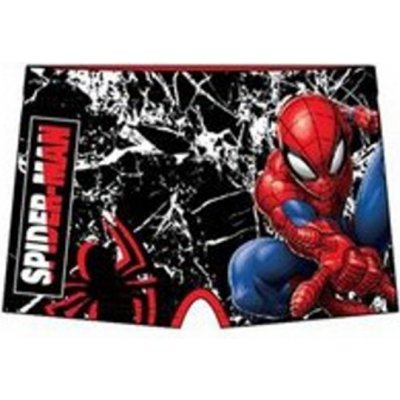 Sun City - Chlapecké plavky / boxerky Spiderman - Marvel - červené