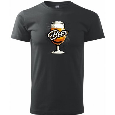 Beer sklenice s nožkou Klasické pánské triko černá