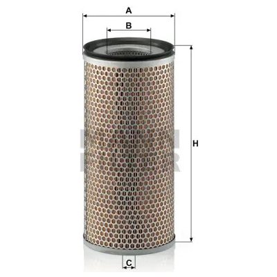 MANN FILTER Vzduchový filtr C 18 398 – Hledejceny.cz
