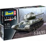 Revell T34-85 ModelKit 03319 1:35 – Sleviste.cz