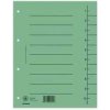 Obálka Rozlišovače A4 DONAU, zelené, karton, 100ks