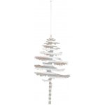 Kovová vánoční ozdoba průměr 17,5 cm TREE House Doctor stříbrná – Hledejceny.cz