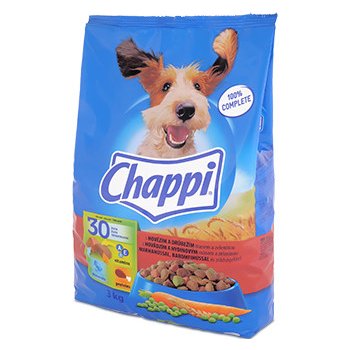 Chappi S hovězím drůbežím a zeleninou 2,7 kg