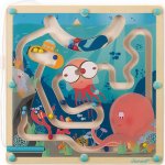 Janod magnetický labyrint s perem Život v oceánu – Zbozi.Blesk.cz