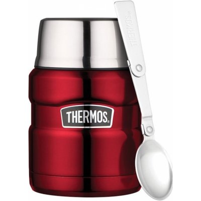 Thermos Style termoska na jídlo 470 ml červená