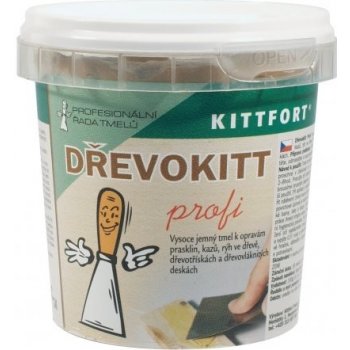 KITTFORT Dřevokitt Profi 250g ořech