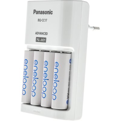 Panasonic Eneloop + 4x AA 1900 mAh K-KJ17MCC40E