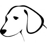 Artemiss Hlava pes plastová šablona 064P D 29x29cm – Sleviste.cz