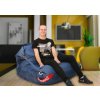 Sedací vak a pytel BeanBag 189x140 Comfort s popruhy jeans