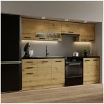 BWS Kuchyňská linka ROSALIA 240 cm dub craft – Sleviste.cz