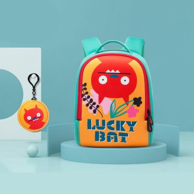 Klarion batoh nezbedný Lucky Bat Zeleno žlutý – Zboží Mobilmania