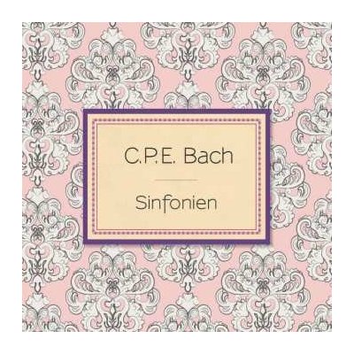 Carl Philipp Emanuel Bach - Symphonien Wq.182 Nr.3-5 CD – Hledejceny.cz