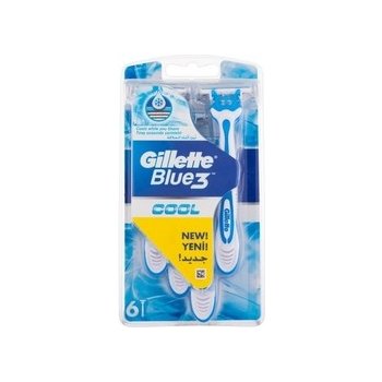 Gillette Blue3 Cool 6 ks