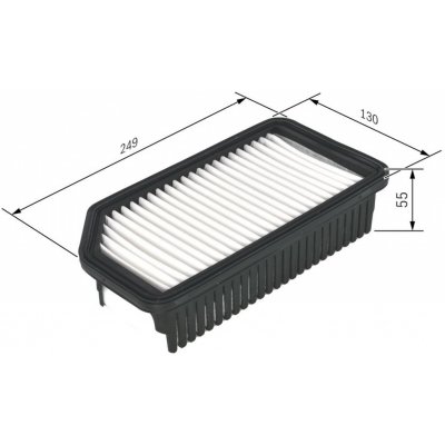 Vzduchový filtr BOSCH F 026 400 137 | Zboží Auto
