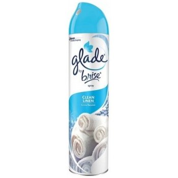 Glade Pure Clean Linen Vůně čerstvě vysušeného prádla osvěžovač vzduchu sprej 300 ml