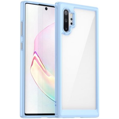 Pouzdro PROTEMIO 59719 CRYSTAL Ochranný kryt pre Samsung Galaxy Note10+ modrý – Zboží Mobilmania