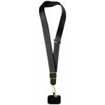 Guess Crossbody Popruh Nylon 4G Charm černé – Zboží Živě